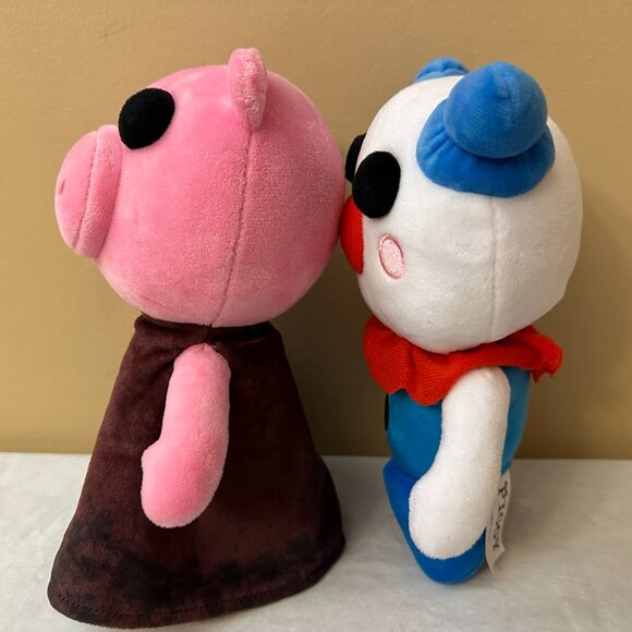 Roblox PIGGY 9" Piggy and Clowny Plush - Picture 7 of 11